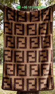 Fendi Throw Blankets